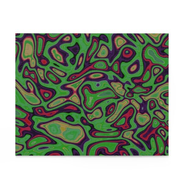 Abstract art trippy style Puzzle (120, 252, 500-Piece) - Image 4