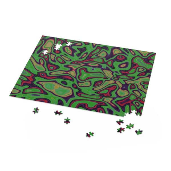 Abstract art trippy style Puzzle (120, 252, 500-Piece) - Image 9